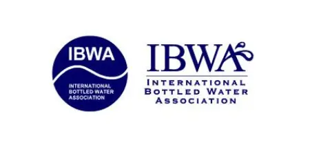 Two logos of the international bottled water association and ibwa.